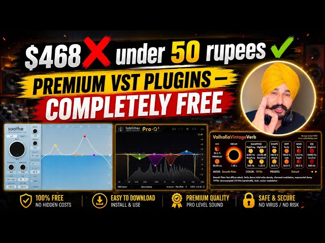 Premium VST Plugins — Completely Free