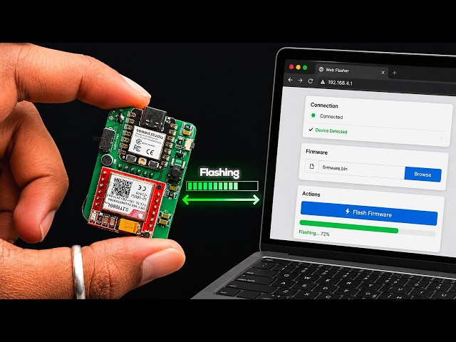 Flash ESP32 from Browser! Build Your Own Free Web Flasher for Your Projects