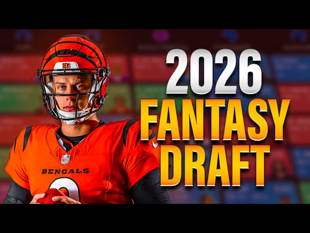 My First Fantasy Football Draft in 2026 ($300)