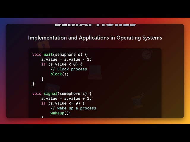 Semaphores Explained: OS Synchronization for Beginners 🚦