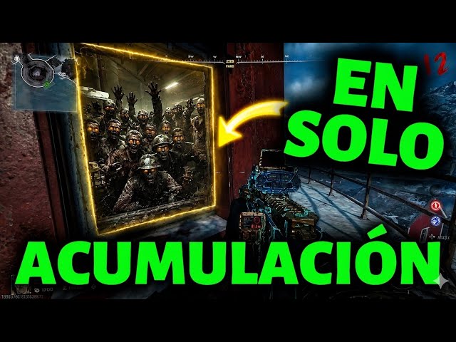ACUMULACIÓN FUERA DEL MAPA WALLBREACH EN SOLO! BO7 ZOMBIES GLITCH *AFK* TOTENREICH PILE-UP