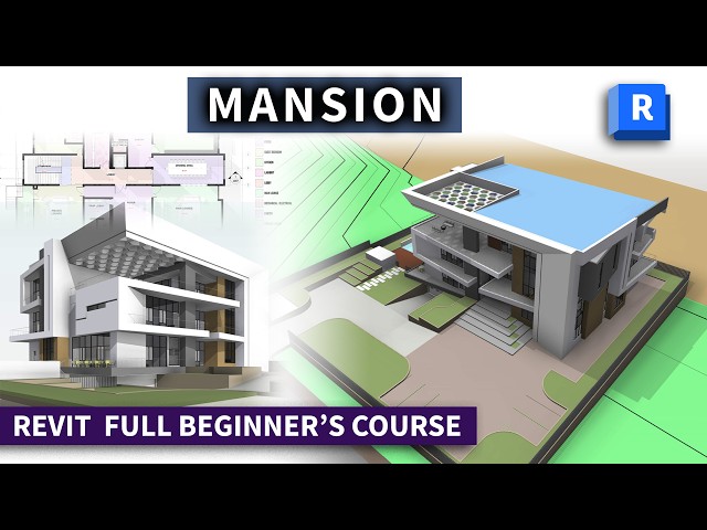 Autodesk Revit Architecture 2026/ Full Beginner's Tutorial Course