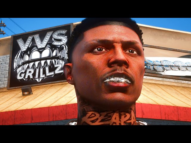 VVS GRILLZ - Fivem Script (Grillz Shop) - ESX, QBCORE - Jewelry as wearable items
