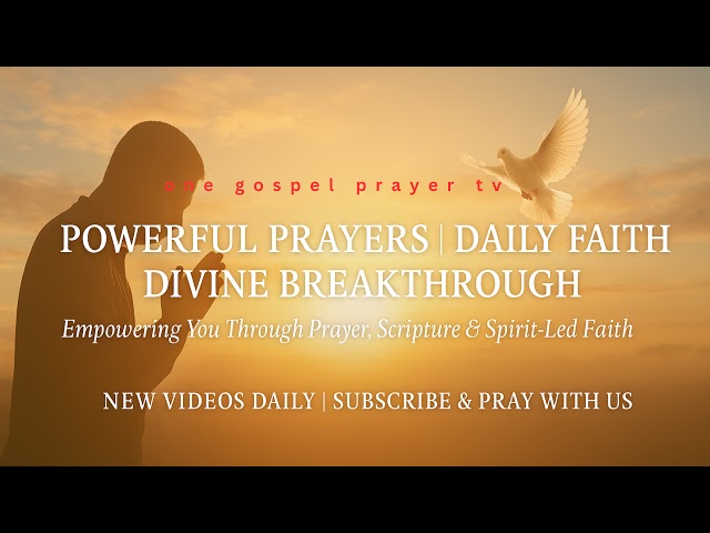 Powerful midnight prayers to break every chain of delay l Let the blood of Jesus fight for you.