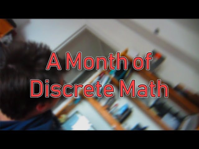 Filming a Month of NYU Classes - Discrete Mathematics