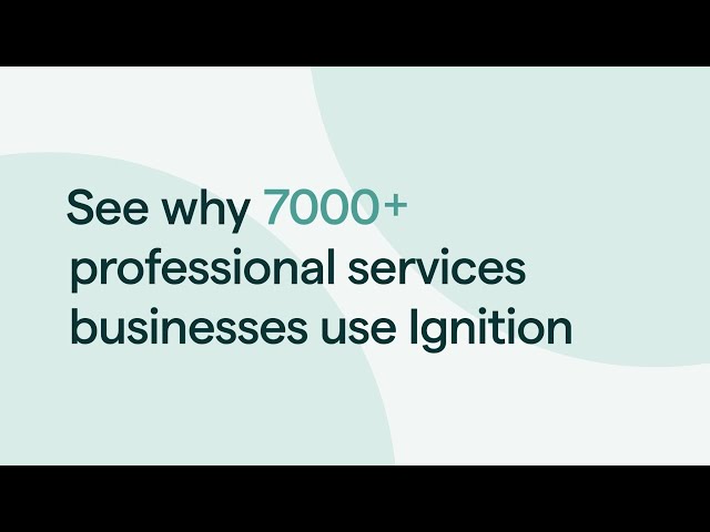 Ignition–the leading revenue generation platform for accounting & professional services businesses