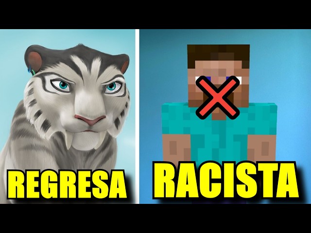 LA ERA DE HIELO 6 MÁS PERSONAJES, MINECRAFT RAC1STA, HOPPERS FUNADA