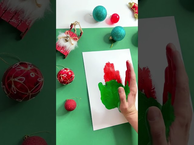 Let’s make a Grinch using handprint and contour drawing, projecting the image through ar 🎄