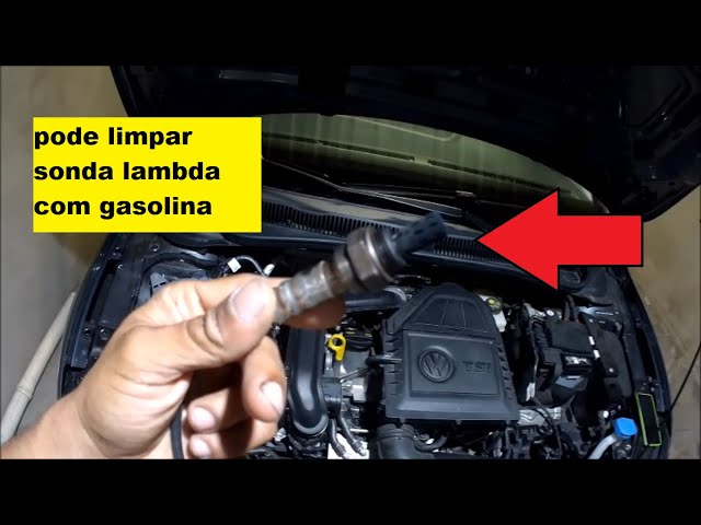 You can clean a lambda sensor with gasoline.