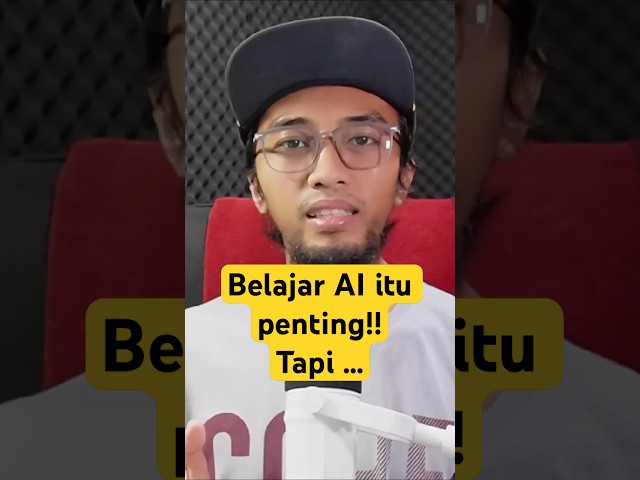AWAS!! Belajar AI Tanpa Tahu Dasarnya #ai #chatgpt #learnai
