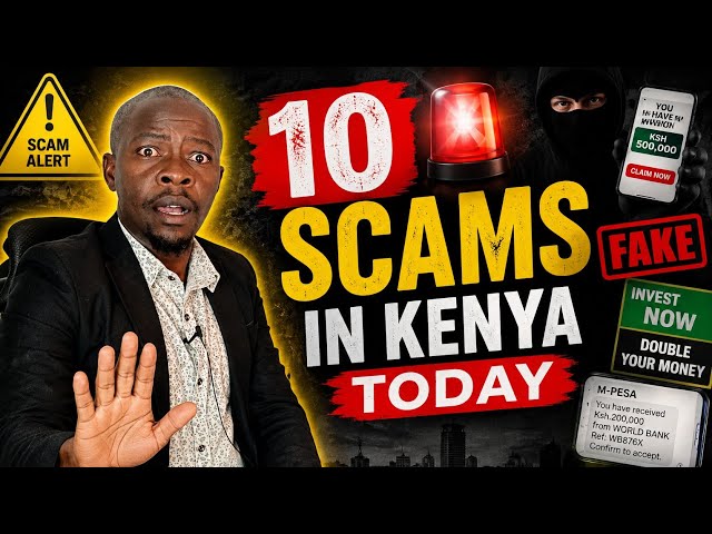 WARNING!!!🛑 10 SCAMS in Kenya Today! AVOID! 