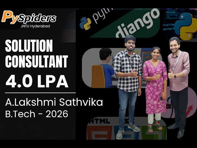 My Placement Journey at Jspiders | Hyderabad JNTU