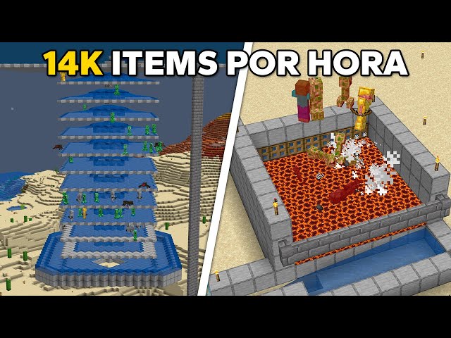 Minecraft Java 1.21+ Easy to Make Mob Farm – 14,000 Items/H