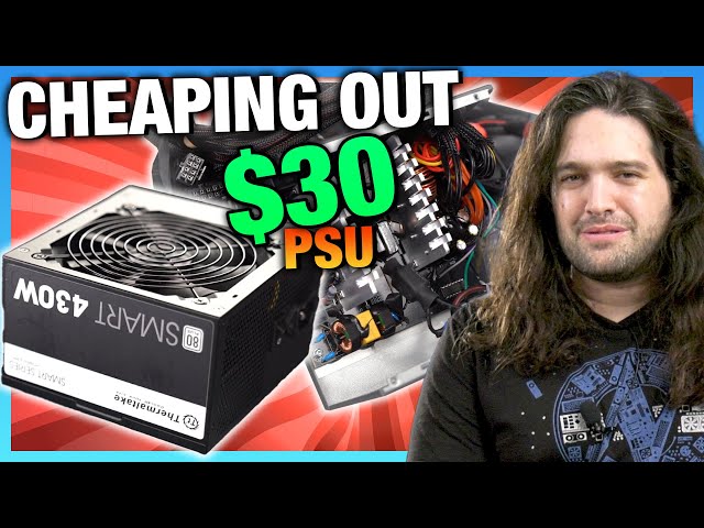 Taking Risks on a Cheap PSU: $30 Thermaltake 430W SMART Power Supply Review