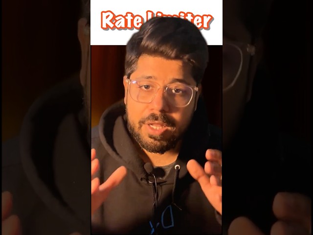 What Is Rate Limiting? ⚡ | Protect APIs from Abuse #yashjain #ratelimiting #backend #fastapi #python