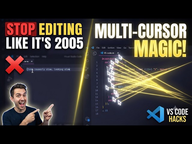 Code 10x faster with this VS Code shortcut 🚀 | Developer Hacks