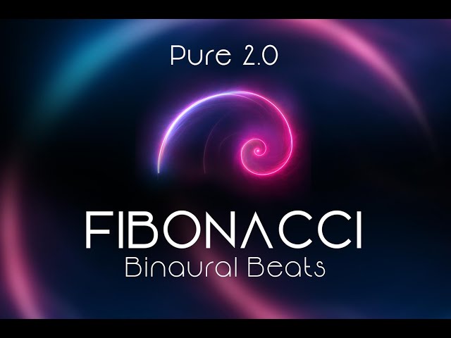 Fibonacci Sequence with Pure Binaural Beats – Golden Ratio Frequencies - Black Screen