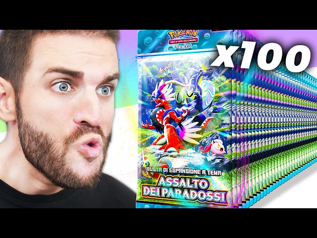 I opened 100 packs of TCG Pocket | Paradox Assault