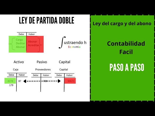 LEY DE PARTIDA DOBLE Paso a Paso para principiantes