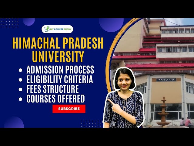 Himachal Pradesh University [HPU] Review: Fees | Courses | Admission Process! #hpushimla #college