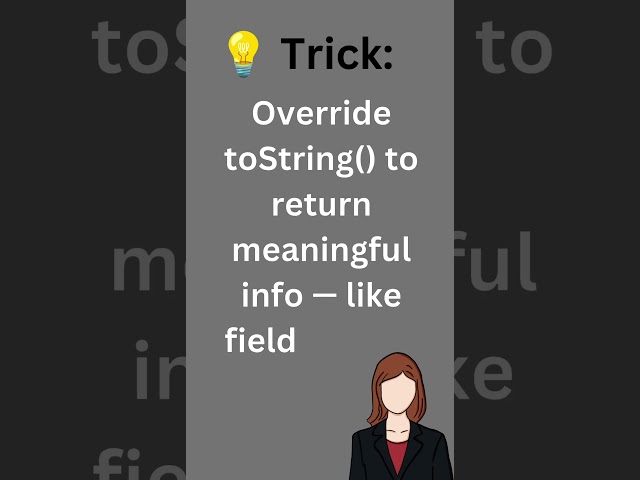 What if you don't override toString()? | Java Interview Trick