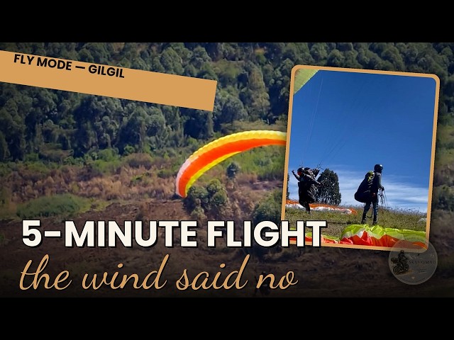 A Short Flight - Here's why| Paragliding Kenya