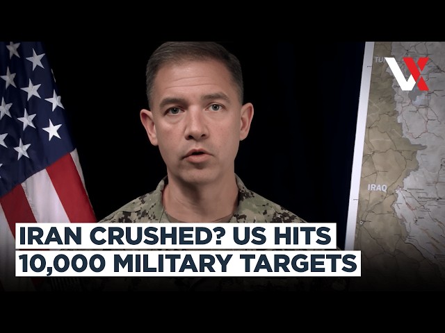 "Path To Eliminate Iran…" CENTCOM Claims Major Damage As US Nears 10,000 Strikes | VERTEX