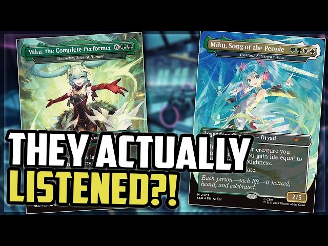 The Hatsune Miku Commander Deck is WAY Better Than I Expected!