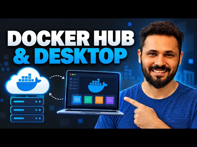 Docker Tutorial #4: Docker Hub & Docker Desktop Explained | DevOps for Frontend Developers