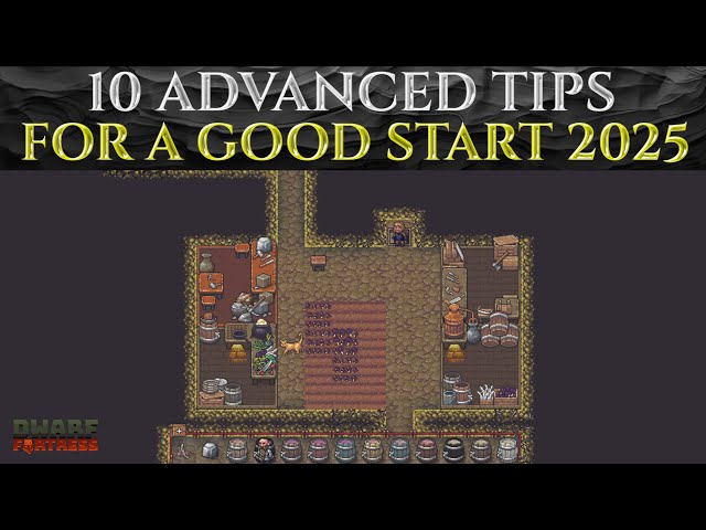 10 Pro STARTING TIPS For BEGINNERS in DWARF FORTRESS 2025 Guide