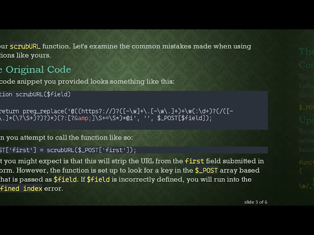 How to Fix the Undefined Index Error in Your PHP Form Processing Function