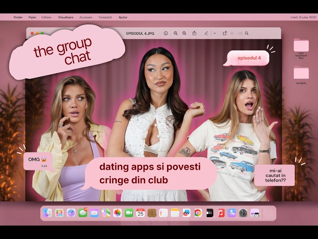 The Group Chat Ep. 4 | Dating apps and cringe club stories ft. @LauraGiurcanu & Bianca Giurcanu