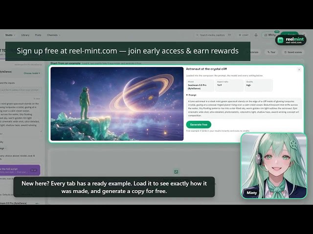 🔴 Learn AI Video with Minty — ReelMint Tutorials LIVE 24/7
