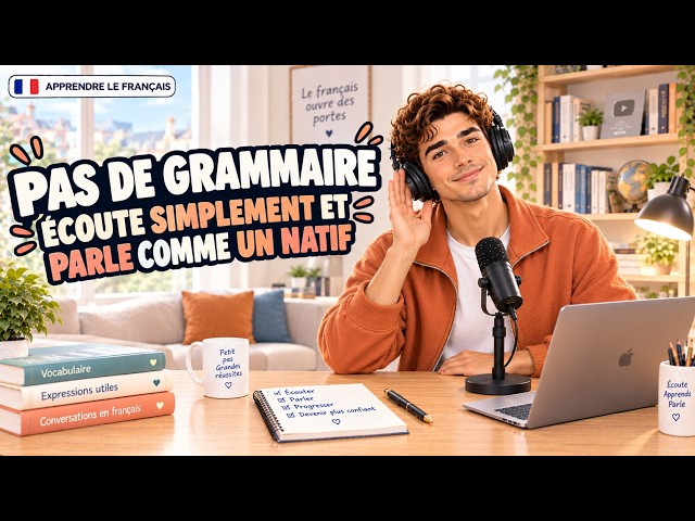 Learn French by Listening | No Grammar, Just Listen and Speak Like a Native 🇫🇷