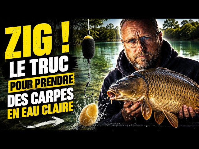 ZIG RIG FISHING: THE TRICK TO CATCHING CARP IN CLEAR WATER