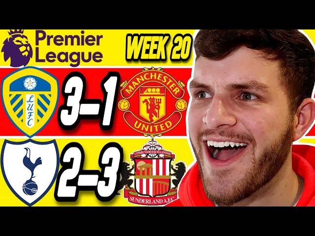 PREMIER LEAGUE WEEK 20 PREDICTIONS