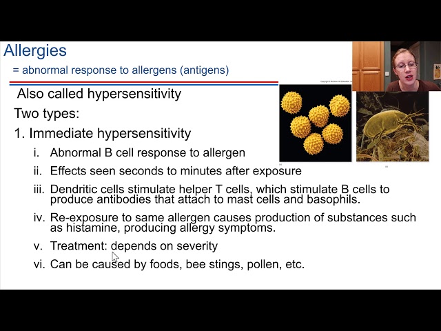 Autoimmune diseases, Allergies, & Tumor Immunology