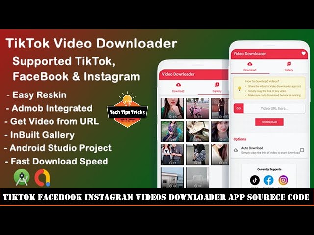 Build Your Own TikTok Video Downloader App (Source Code Included) 2025