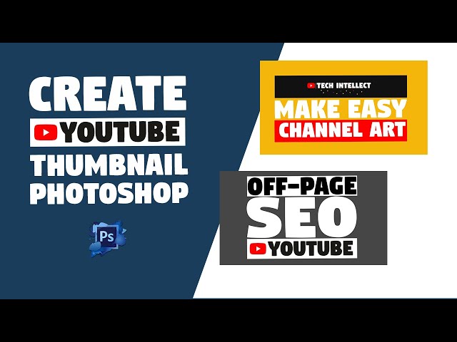 How to Create a YouTube Thumbnail with Photoshop ? || YouTube Custom Thumbnail