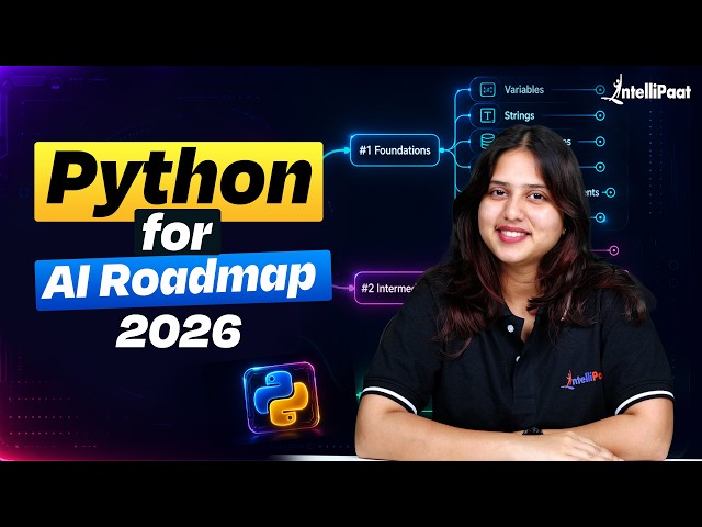 How to Learn Python for AI [2026] | Python for AI - Beginner's Guide WITH EXAMPLES | Intellipaat