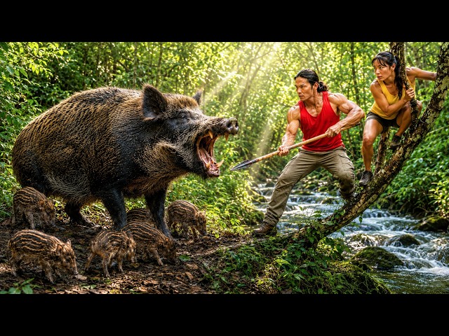 Pork Preparation & Market Selling | Simple Rural Life | Daily Routine