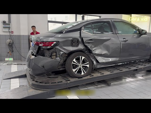 Amazing Auto Body Repair | From Severe Crash Damage to Perfect Restoration