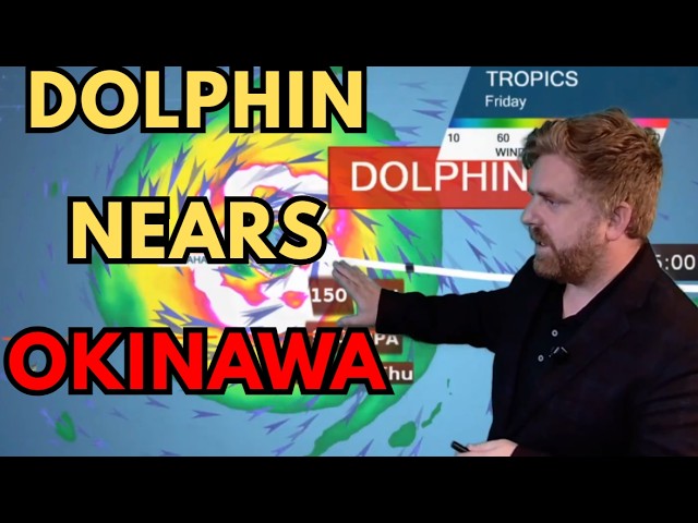 Last minute preps now, Typhoon Dolphin Nears Okinawa Japan & Maymay Update in the Philippines