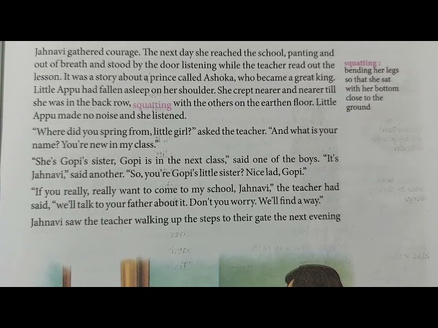 #the day the river spoke #jasmin chapter 1#class 7# part2