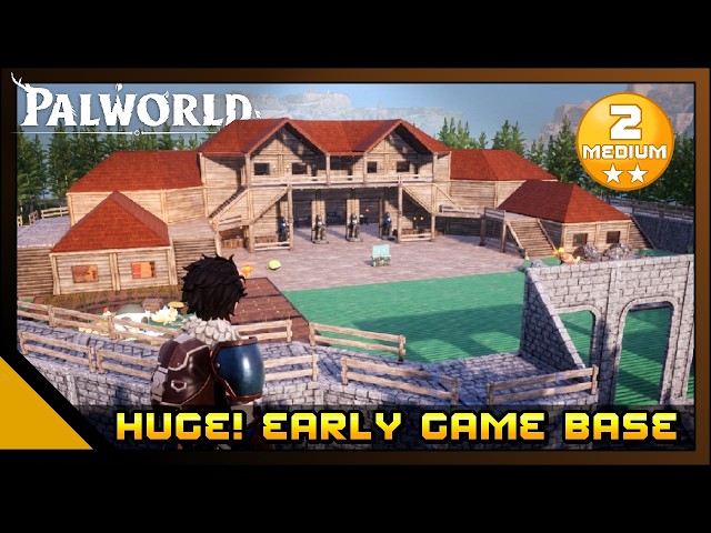 Palworld: HUGE Early Game Base That Is Built To Last (Build Guide)