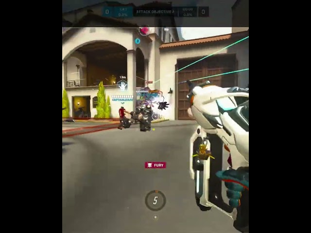 Mercy be like it's 5v2 if I survive