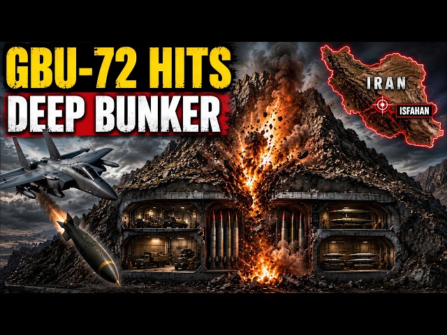 GBU-72 Bunker Buster Explained: Inside Iran's Underground Missile Bases | Isfahan Strike Analysis
