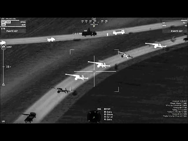 AC-130 NIGHT STRIKE – Enemy Artillery Destroyed - USAF