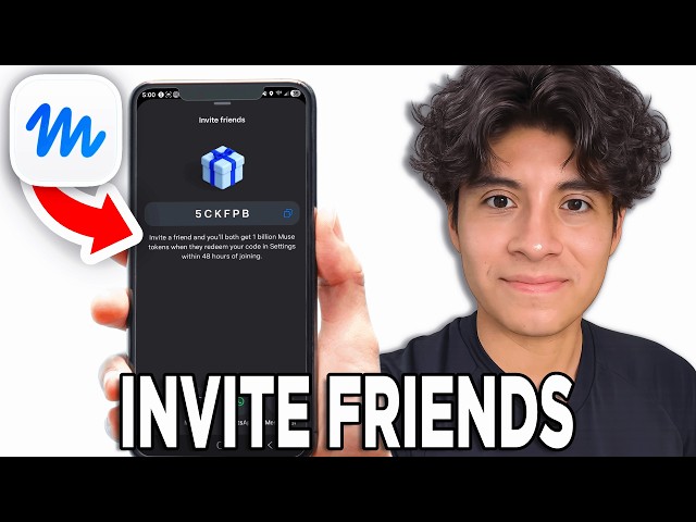 How To Get Muse AI Referral Code (Invite Friends)