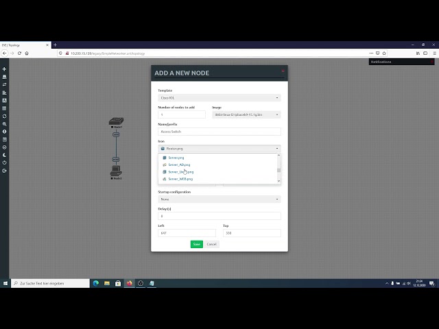 Cisco LAB Netzwerk01 | Aufbau Topologie